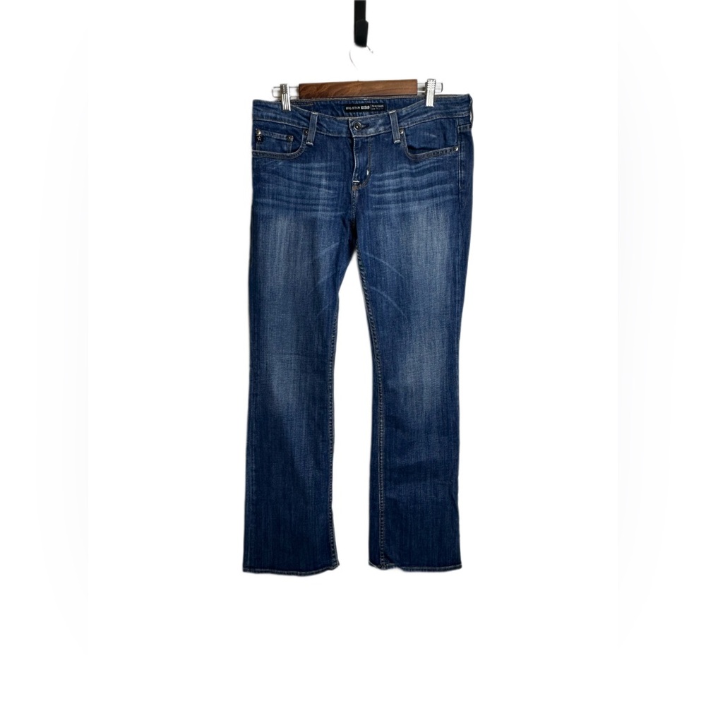 Big Star Women’s Remy Boot Low Rise Fit Jeans Size 31L 31 Long Dark Wash Denim